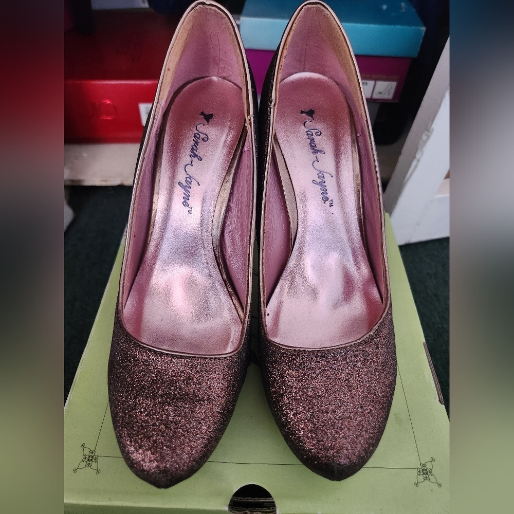 Size 7.5 Bronze Pumps